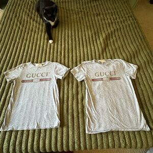 Gucci boys grey logo T shirt in size 8 and 10